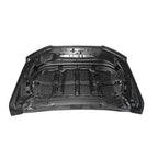 Black Hood Direct Replacement Aluminum for 2019-2022 for Ford Ranger
