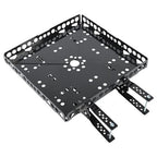 Rear Bumper Mounted Generator Cargo Luggage Basket Rack Tray Kit For Trailers RV