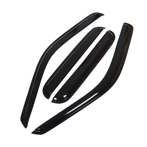 Window Visors Rain Guards For Ford F250 F350 F450 F550 99-16 Super Duty Crew Cab