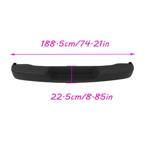 For 1996-2021 Chevy Express 2500 3500 Rear Step Bumper Primered Steel GM1103143