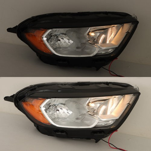 For Ford EcoSport S Sport 2018-2022 LH+RH Headlights Headlamps Halogen Chrome