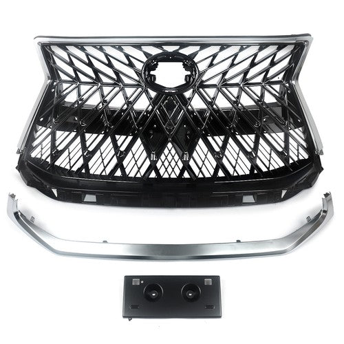 Front Upper Grille Chrome Sport Style for 2016-2021 for Lexus LX570 Luxury
