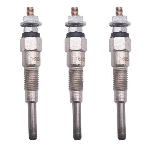 3x Glow Plug for Kubota D722 D902 D905 D1005 D1105 V1305 V1505