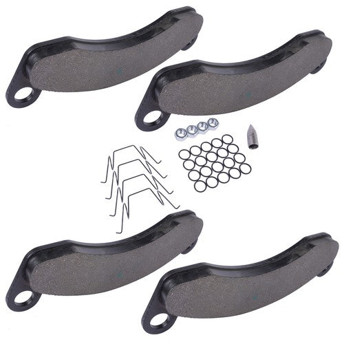 BRAKE PAD KIT 10K-12K AXLE FOR K71-180-00 DEXTER CALIPER 2 WHEELS Semi-Metallic