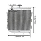 Aluminum Radiator For HONDA Rancher 420 TRX420 TRX500 2007-2014 2008 2010