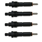 4 pcs Fuel Injector for Case-IH Skid Steer 1840 1845C Backhoe 580 Super K 680L