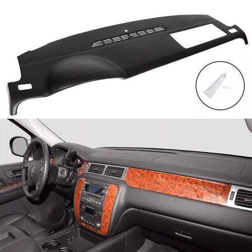 Dash Cover Cap Black Panel Pad for Avalanche Suburban Tahoe Yukon 2007 2014