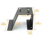 For Jeep Wrangler YJ TJ LJ Spare Tire Carrier Mount Holder Rack  1987-2006