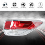 Passenger RH Side Outer Tail Light Lamp Assembly For 2014-2016 Toyota Highlander