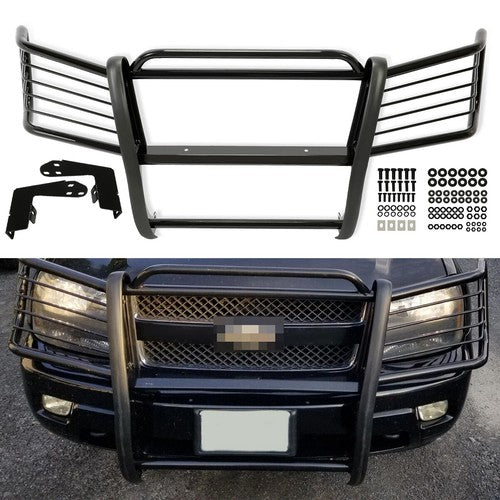 Grille Grill Brush Guard Bumper For Chevy Chevrolet Trailblazer Ext 02-09