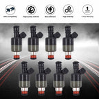 17095004 8x Fuel Injectors For Chevrolet GM 1994-1997 5.7L V8