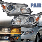 HID Xenon Headlights Headlamps w/ Bulb for Buick LaCrosse 2010 2011 2012 2013