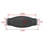 Black Lumbar Pad Support for Herman Miller Classic Aeron Chair Size B Medium