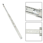 1 Pair of 18" Locking Drawer Slides Full Extension & Lock 150 lb Load Capacity