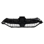 For 2017 2018 2019 Honda CRV CR-V Front Glossy Black Grille JDM Style Grill
