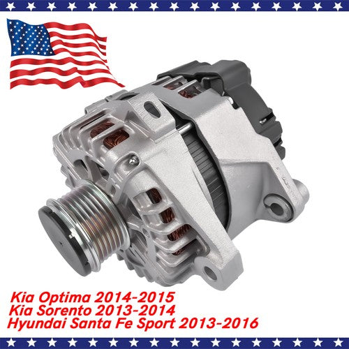 Alternator 150A for 2012-2016 Hyundai Santa Fe Sport / Kia Optima Sorento 2.4L