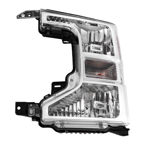 Front Headlight For Ford F250 F350 F450 2020-2022 Halogen Left Single Clear Lens
