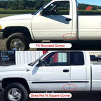Lower Front Door Skin Set For 94 To 02 Dodge Ram Except 4 Door Quad Cab Pair