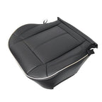 Driver&passenger Bottom Seat Cover Fit For Hummer H3 2006-2010 Black Leather