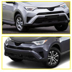 Front Bumper Fog Light Trim Bezel Cover for 2016 2017 2018 for Toyota RAV4