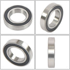 10 Pcs R24-2RS 1-1/2×2-5/8×9/16" Double Rubber Seal Deep Groove Ball Bearing