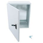 Steel Enclosure, 20 × 16 × 8" NEMA 4X Electrical Box, IP56 Waterproof Outdoor