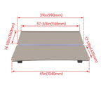 For EZGO Medalist TXT 1994-2014 Tinted Fold Down Golf Cart Windshield Windscreen