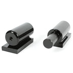 2 Pack Heavy Duty Hinge Steel 7 Inch Barrel Hinge Weld On for Metal Gates Doors