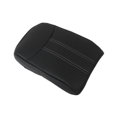 For Honda Pilot  23-24 Black Leather/White Thread Center Console Armrest Gloves