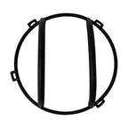Black Headlight Headlamp Guard Round Cover Kit for 2007-2018 for Jeep Wrangler JK