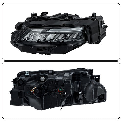 Left/Driver Side Headlight Assembly For Nissan Rogue S 2021-23 Headlamp Full LED