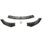 Front Bumper Body Lip Set for 2017 2023 Tesla Model 3 Carbon Style Splitter 3Pcs
