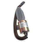 Stop Solenoid 24 Volt for JCB JS220 Excavator Stopper Motor Isuzu Engine
