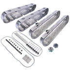 LS Smooth Cast Aluminum Valve Cover w/Coil Mounts Cover for Chevy GM LS Polished