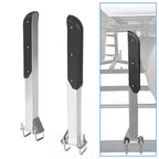 Pair of Zinc Plated Pontoon Boat Trailer Guide On for 2 Inch Trailer Frames