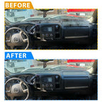 Black Dash Cover Textured Overlay for Silverado 1500 LS LT 2007-2013 1-Piece