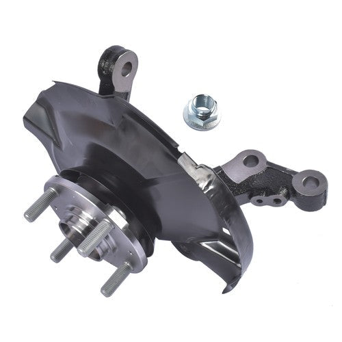 Front Passenger Side Steering Knuckle Black for Dodge Attitude Hyundai Accent