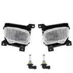 Front Fog Driving Lights Clear Lens Bulbs For Toyota Tundra 2000-2006 LH RH
