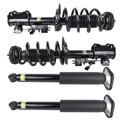 4Pcs Front Strut Assys + Rear Shock Absorber For Cadillac SRX 10-16 w/ Electric