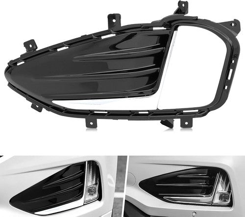 Front Fog Light Cover for Edge 2019-2024 Passenger Right Side Fog Lamp Low