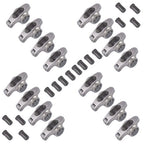 16Pcs 17-4PH Stainless Steel Rocker Arms for Pontiac 287-455 V8 4.3L 1.65 Ratio