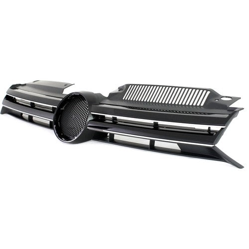 ZZ2V00340 Upper Black Grill for 2010 2011-2014 for VW for Volkswagen Golf MK6 GTI