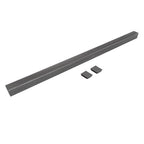 Steel Raw RV Rear Bumper Standard 4x4 With Bumper Plug For RV Camper