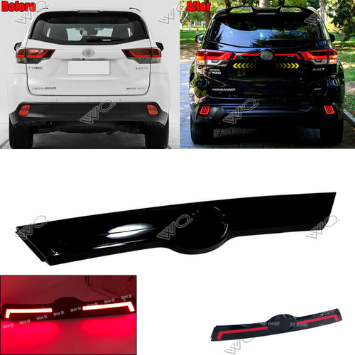 LED Tail Rear Trunk Light Breathing Turn Signal for Toyota Highlander 2014-2019