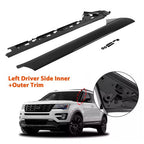 Left Side Windshield A Pillar Molding Inner Outer Trim for Ford Explorer 11 19