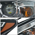 LED Halogen For Mazda CX-9 CX9 2016-2023 Replacement w/o AFS Headlight Left Side