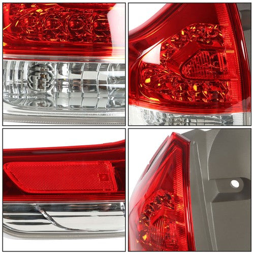 Driver LH Side Outer Tail Light Lamp Replace Halogen For 2011-2014 Toyota Sienna