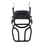For Bonneville T100 T120/Black 2016-2024 Backrest Sissy Bar w/ Luggage Rack USA