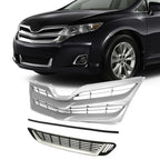 Upper Lower Grille Grille Molding for Toyota Venza 2013 2014 2015 2016