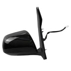 Black Smooth Power Heated Mirror for Toyota Sienna 2015-2020 Passenger RH Side